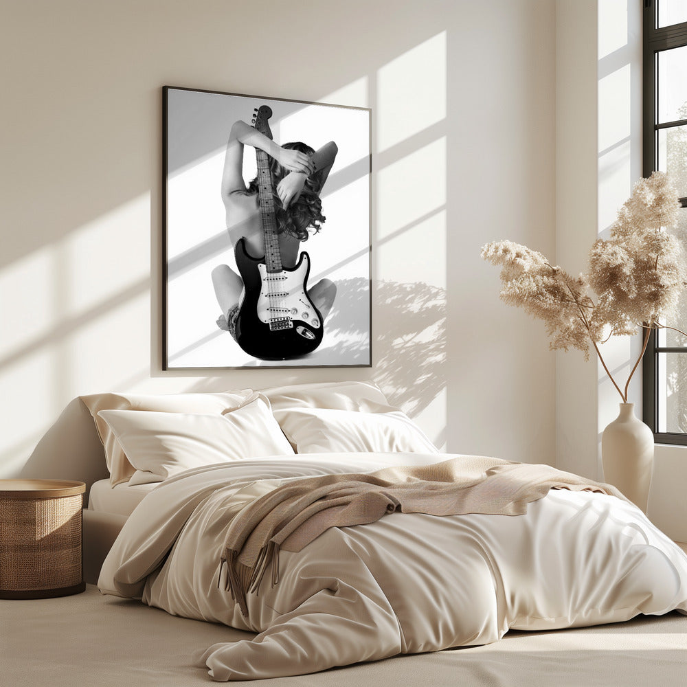 Lady And The Strat | Poster