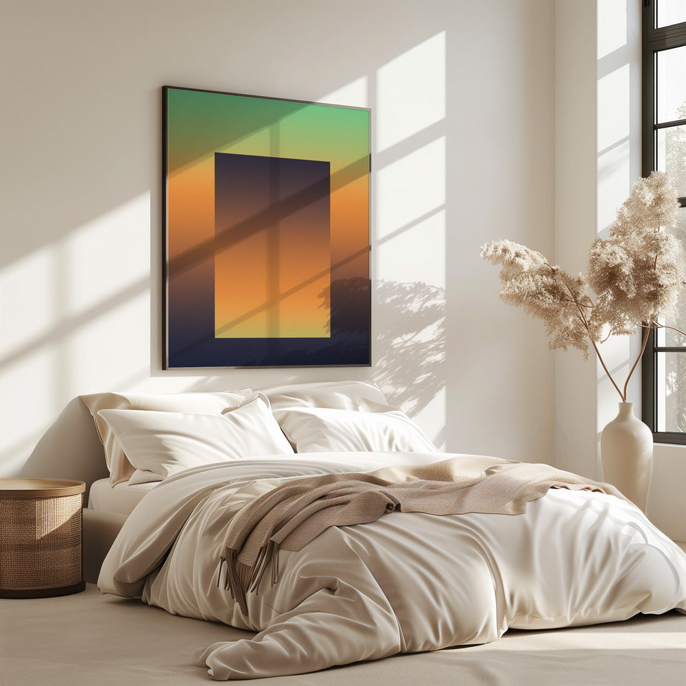 Sonnenuntergangs-Tor | Poster