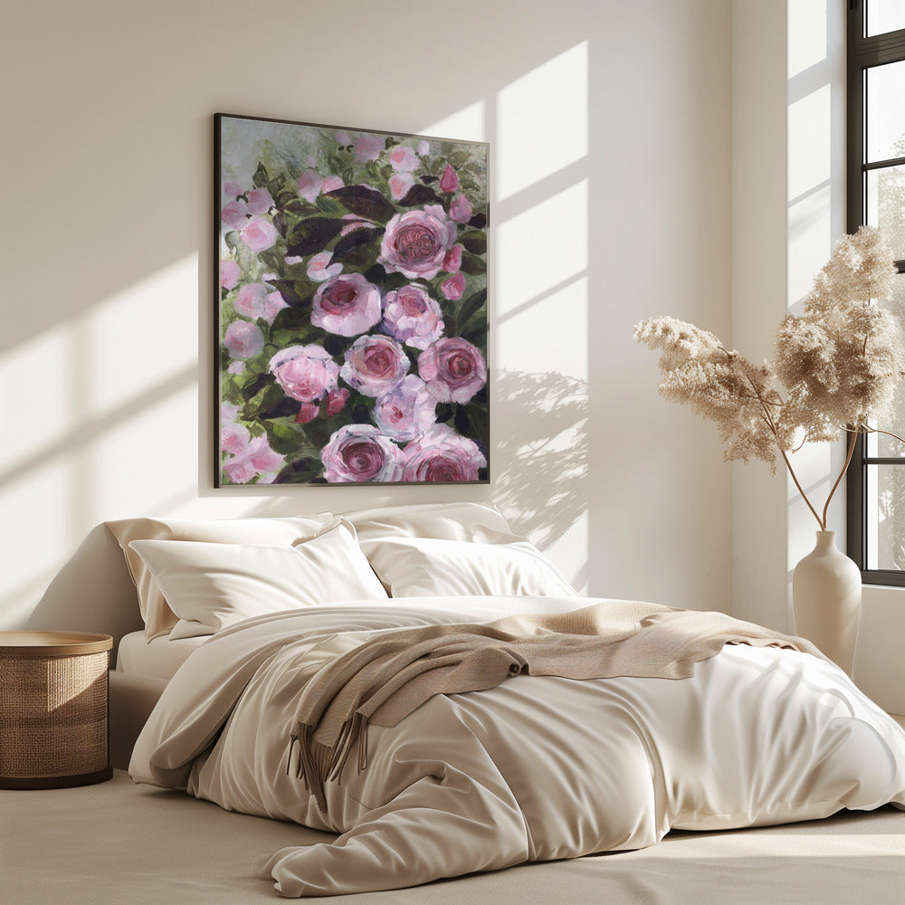 Aurorie malerische Rosen | Poster