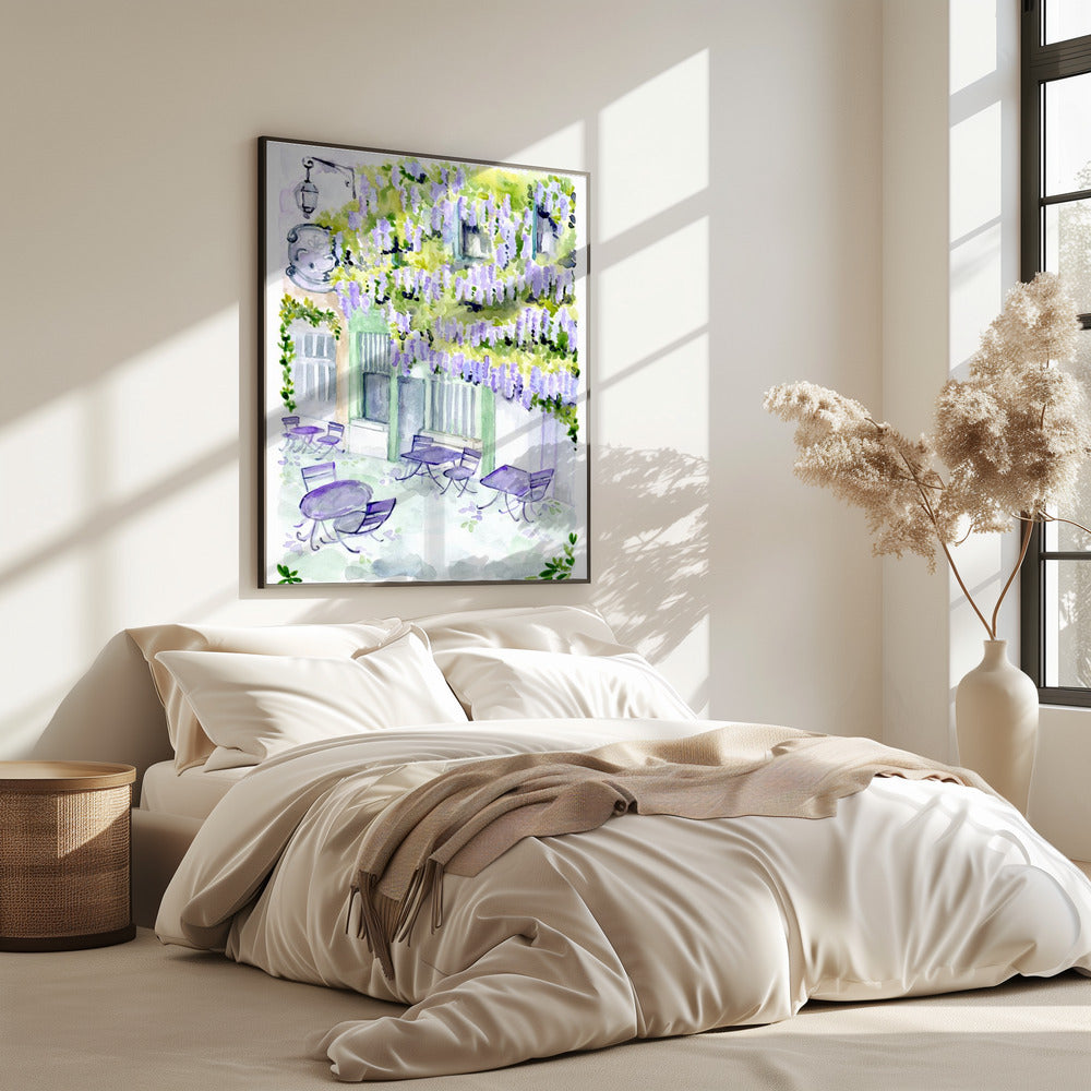 Naives Pariser Café | Poster