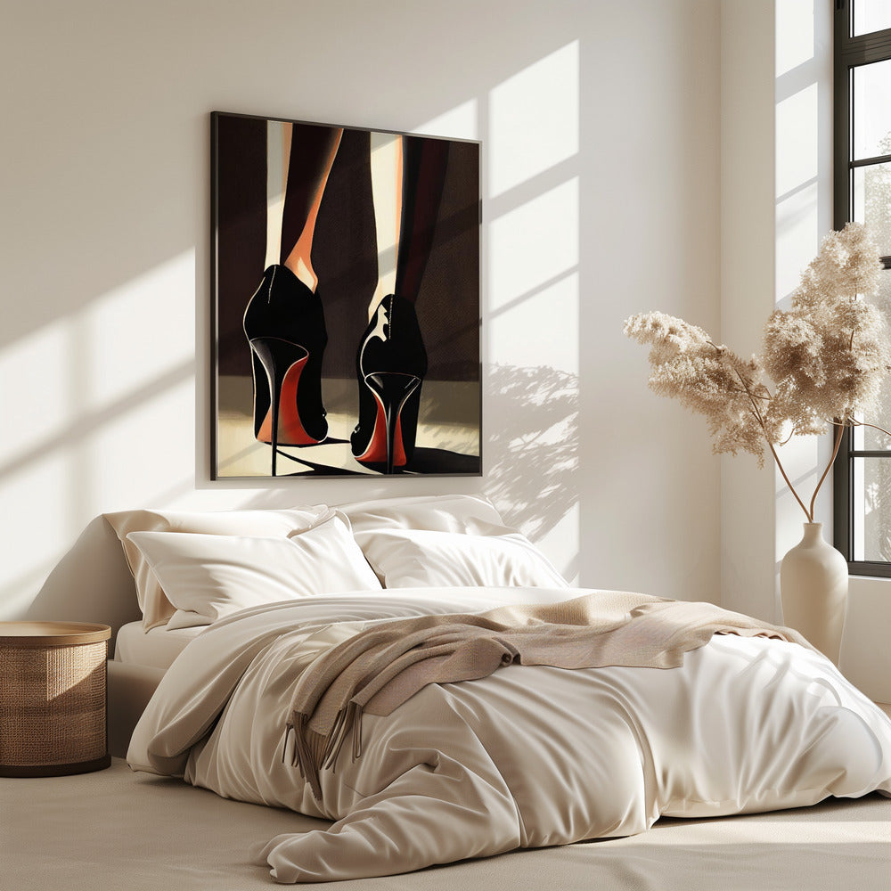 Sleek Stiletto Strut | Poster