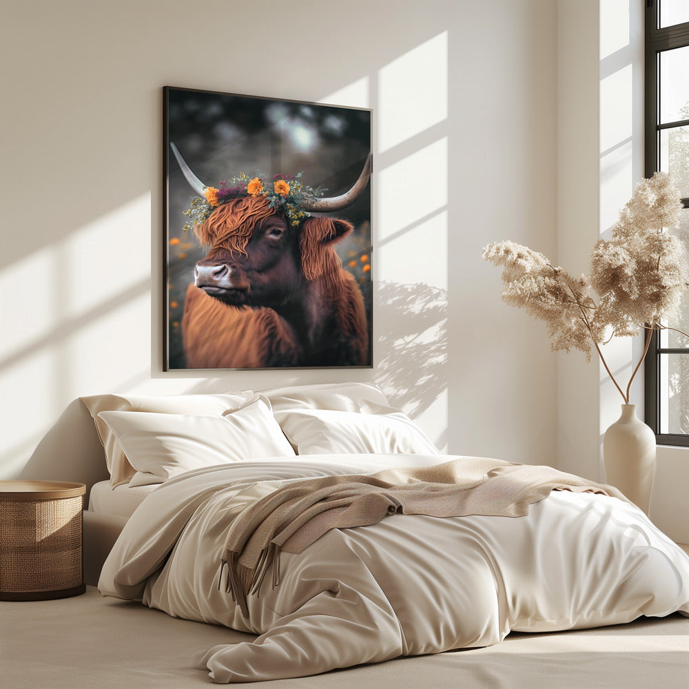 Majestic Blossom牛 | Poster