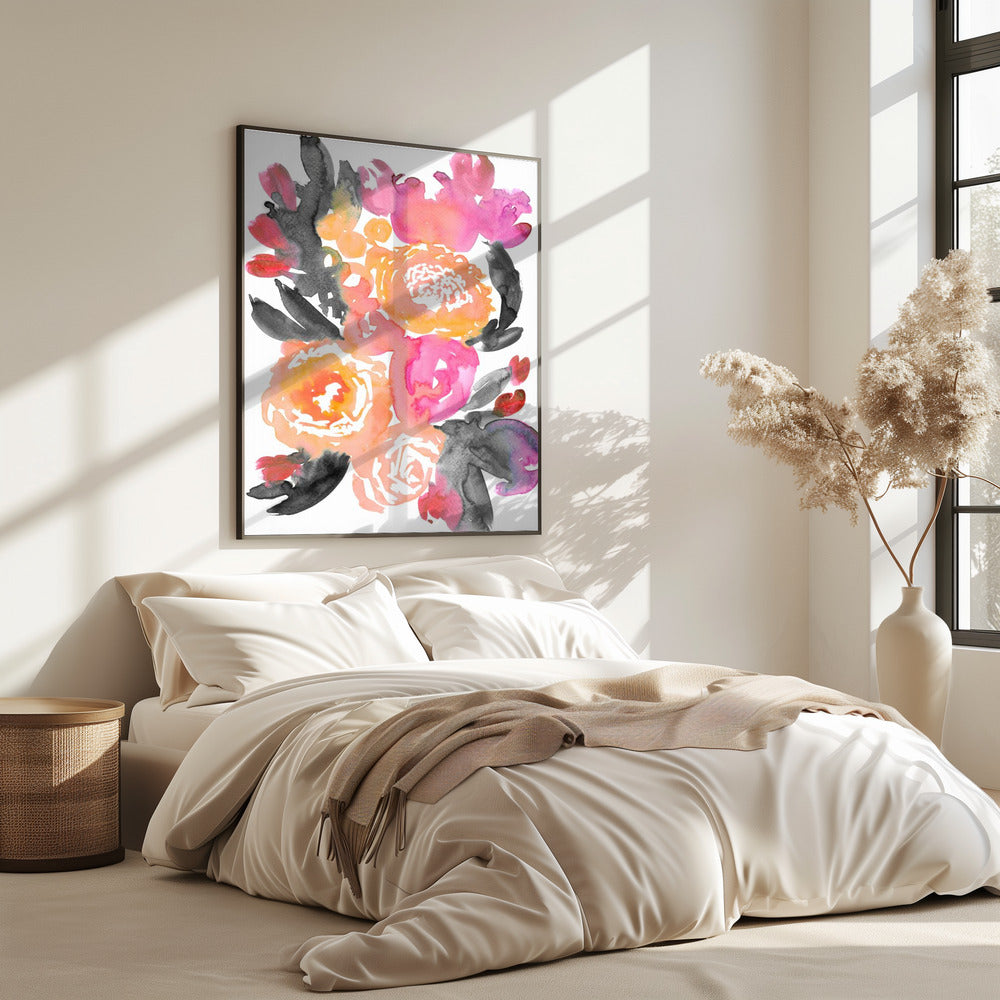 Olympe florals II | Poster