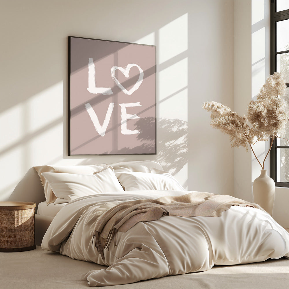LIEBE Toothy Pink | Poster