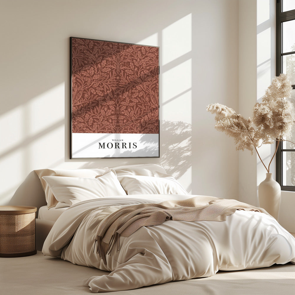 Eicheln und Eichenblätter | Poster