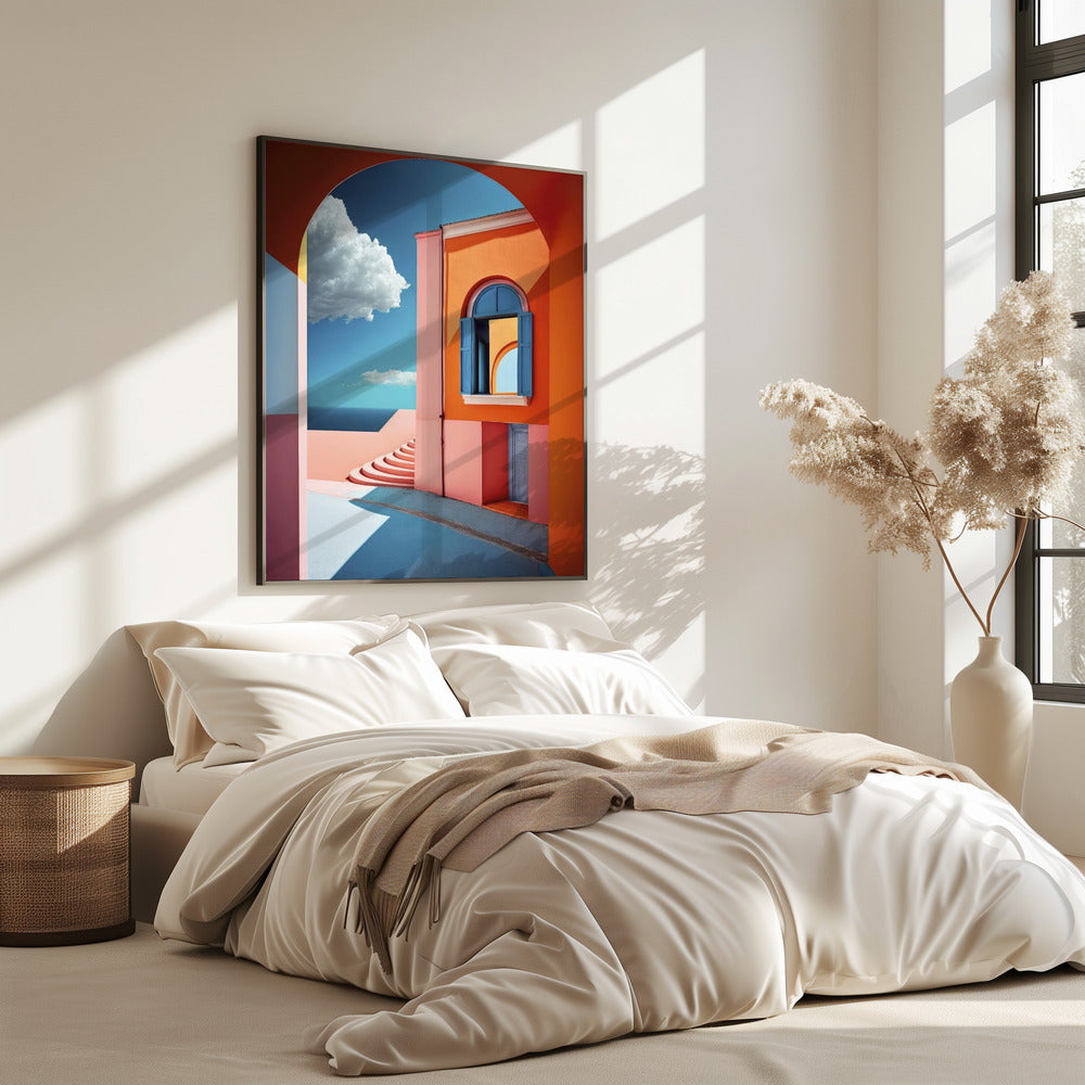 Lebendige Traumlandschaft | Poster