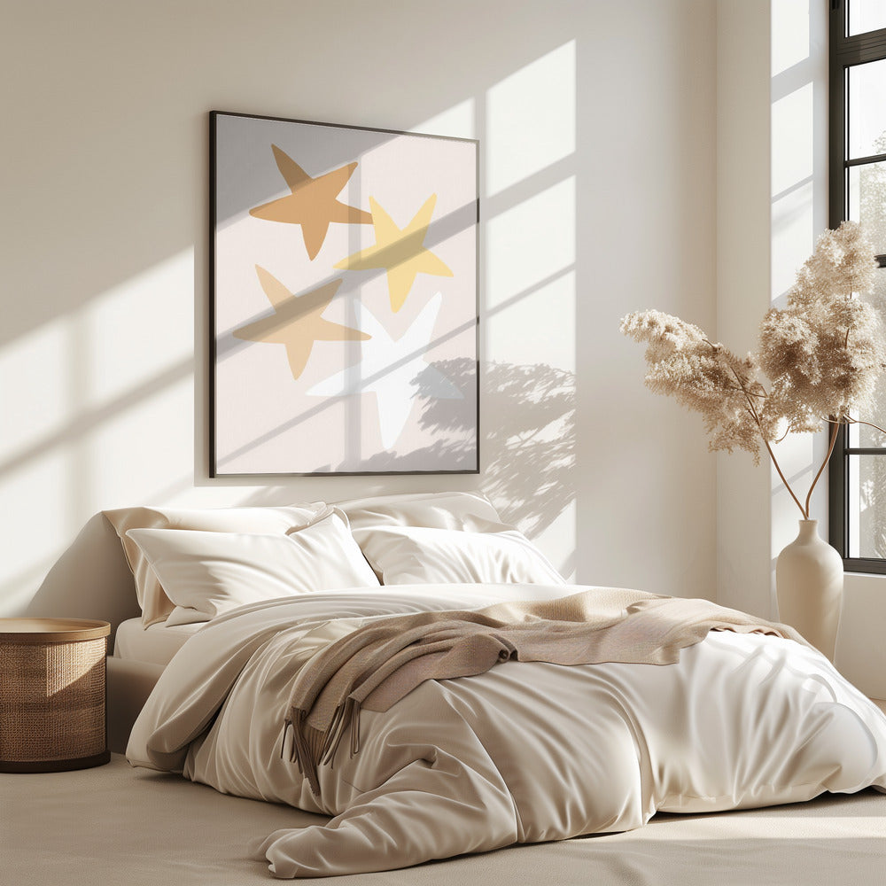 Sterne Gelb | Poster