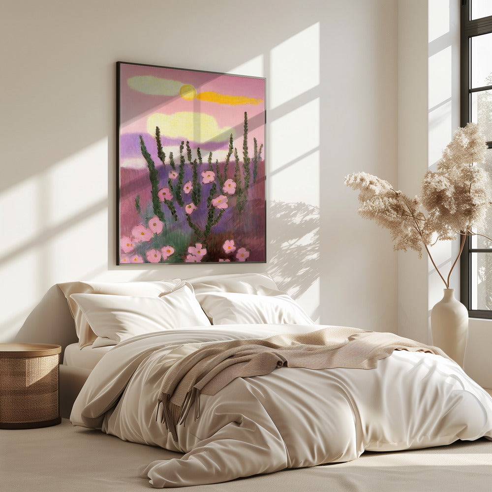 Wüstenblüte Sonnenaufgang | Poster
