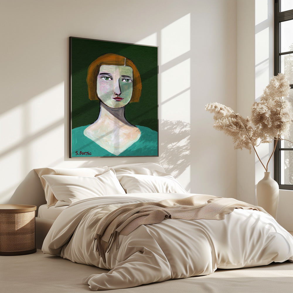Grüne Dame | Poster