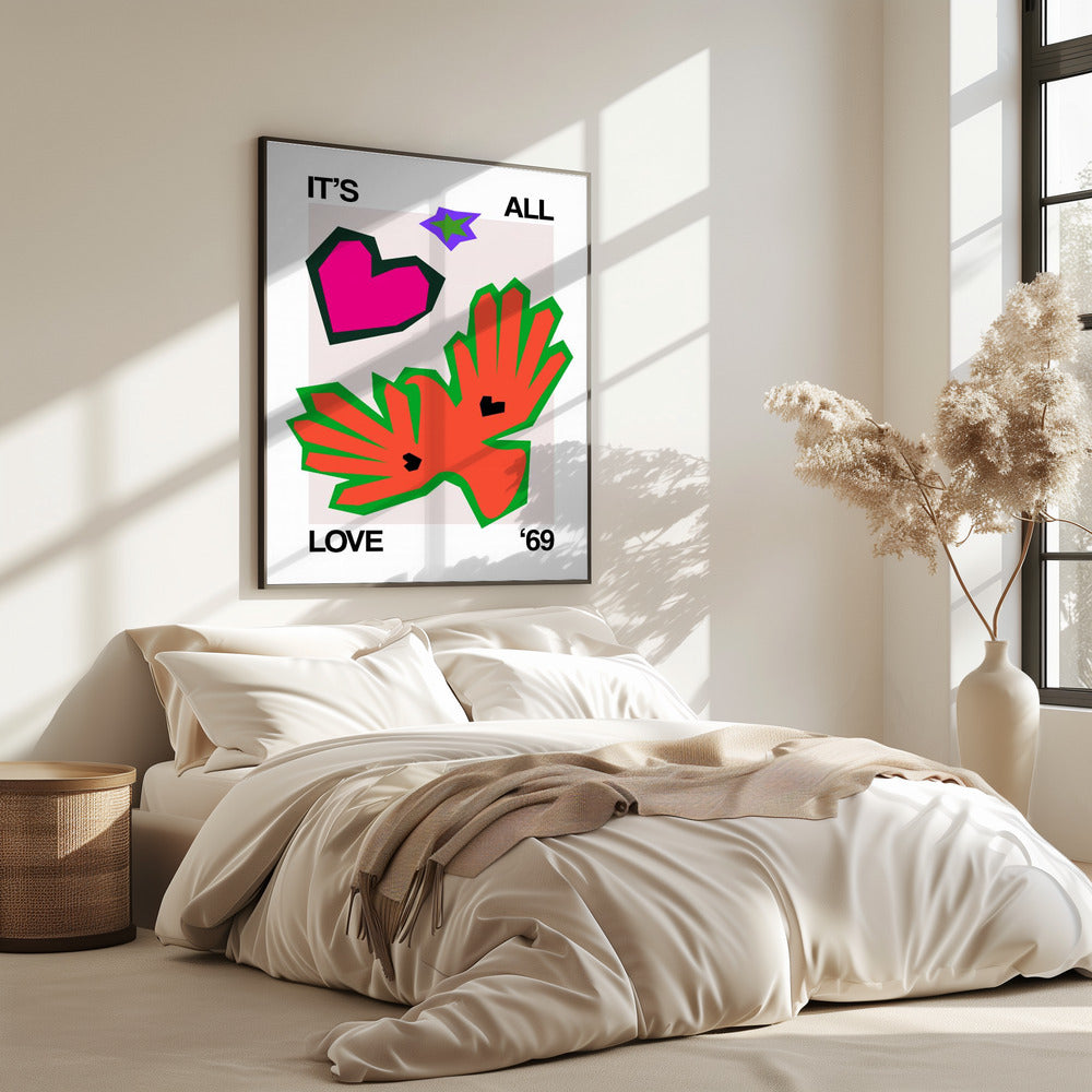 Es ist alles Liebe '69 Bird Orange | Poster