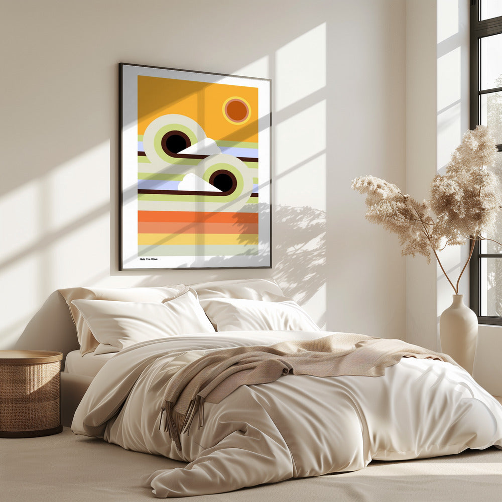 Ride the Wave Sonnenaufgang | Poster
