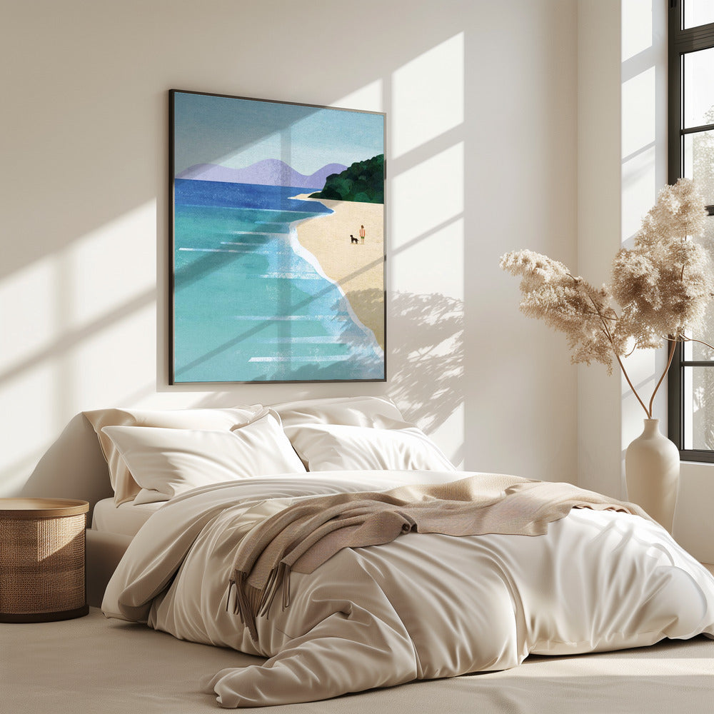 Strandmädchen iii | Poster
