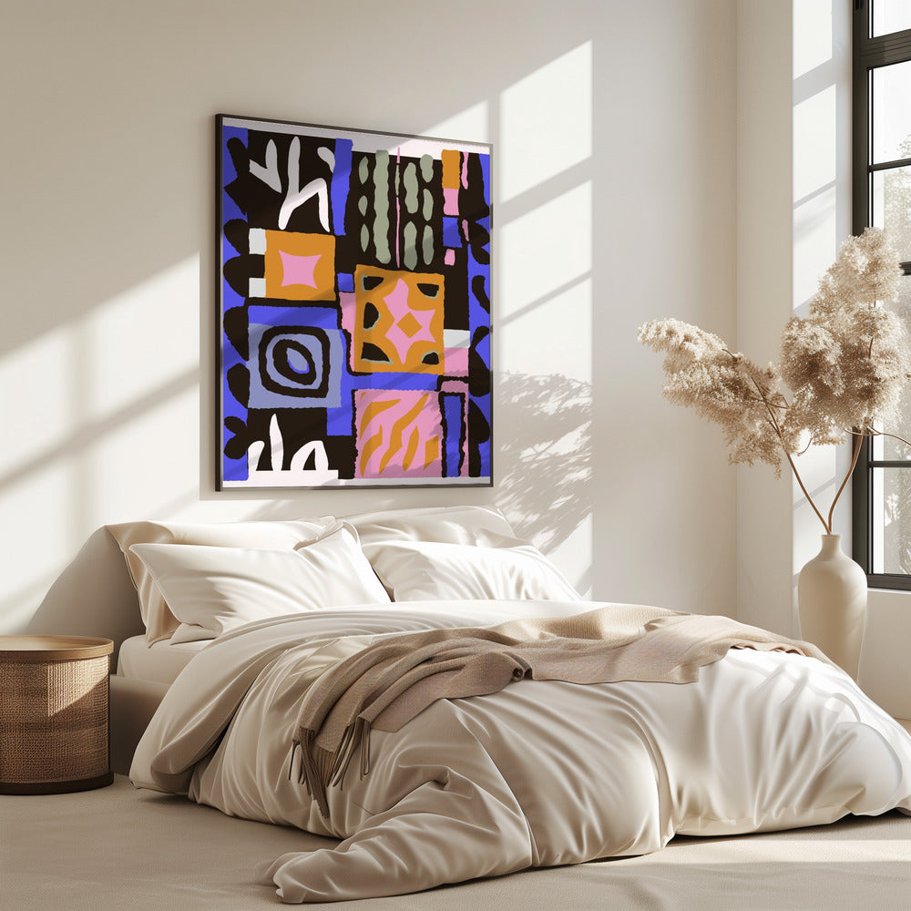 Bunte Geometrie | Poster