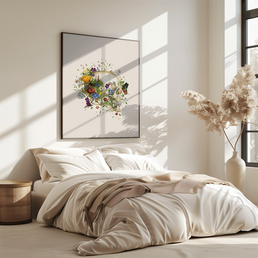 Blumenschädel | Poster