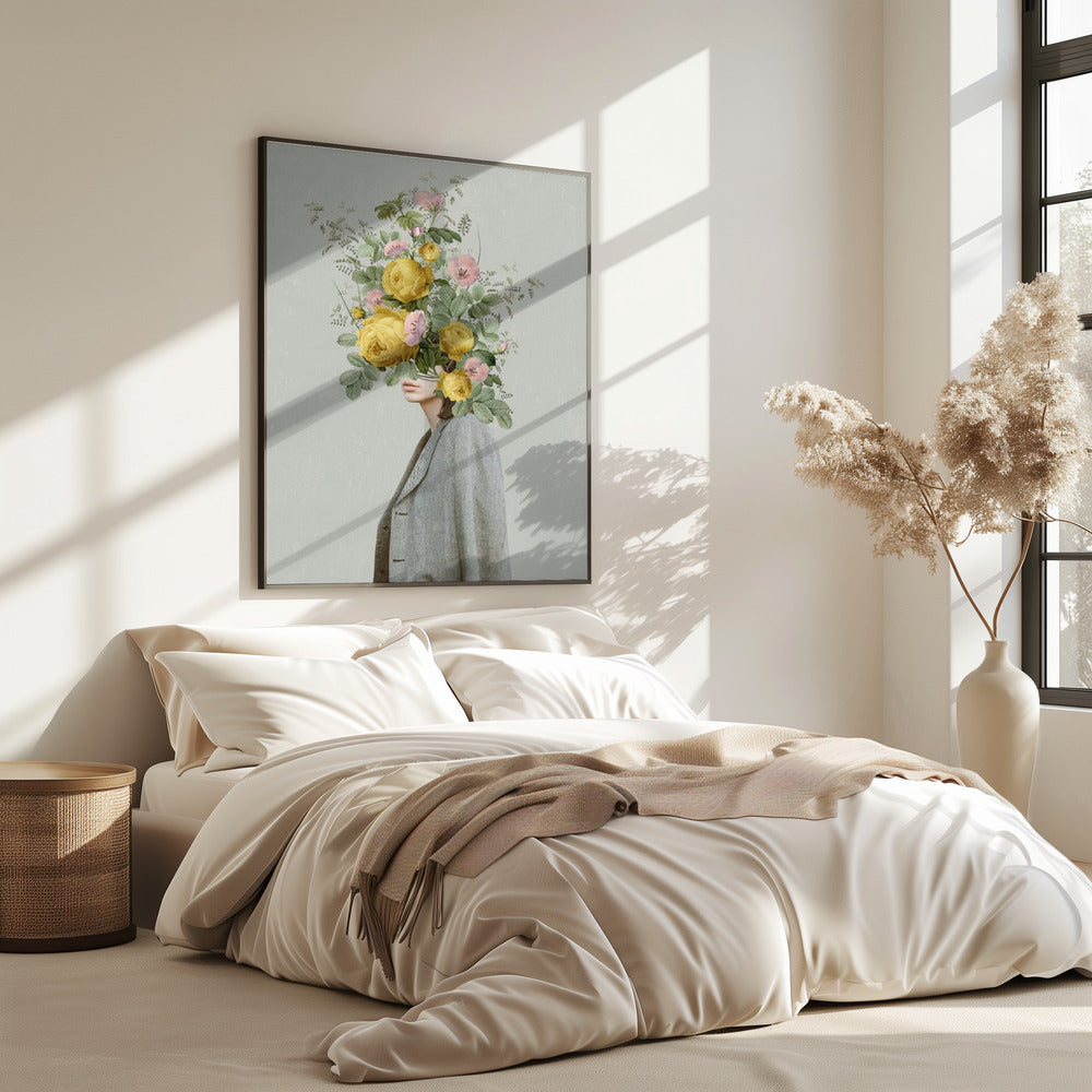 Gelber Blumenstrauß | Poster