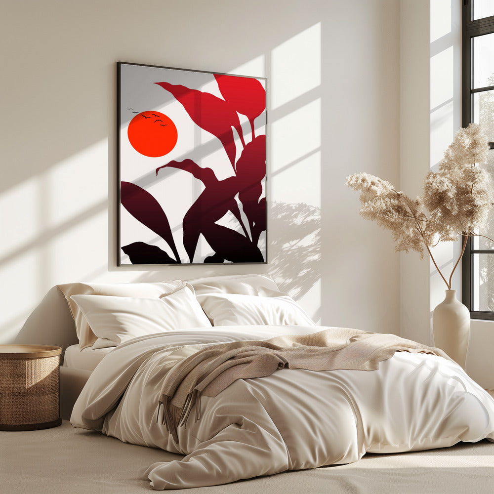 Tropischer Sonnenuntergang | Poster