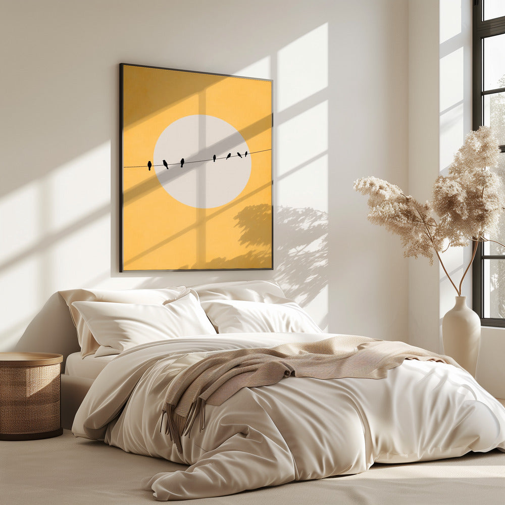Zwitschern und Chillen | Poster