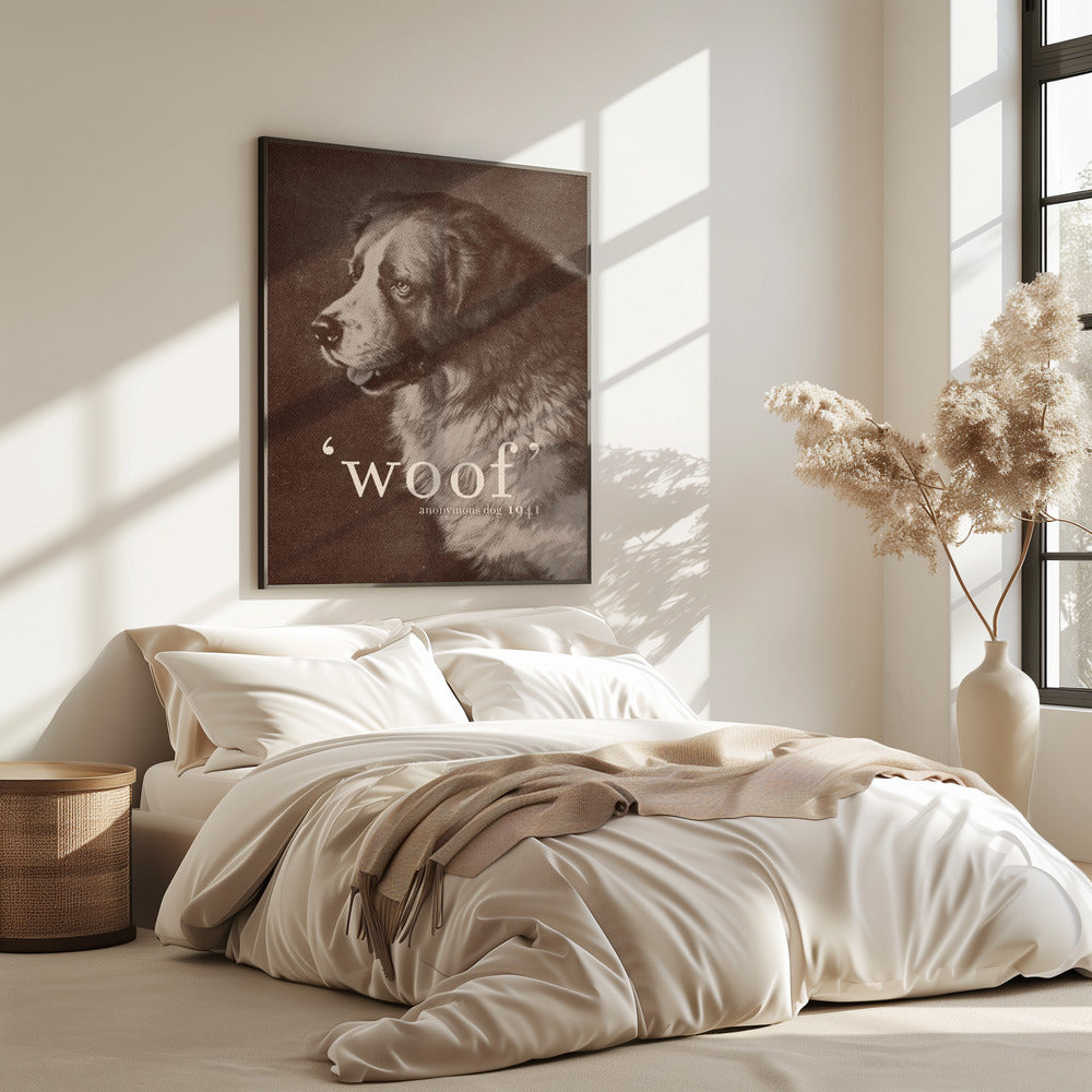 Berühmtes Zitat Hund | Poster