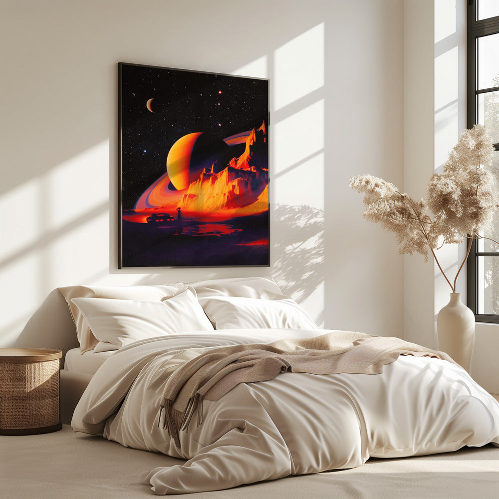 Außerirdische Landschaft | Poster