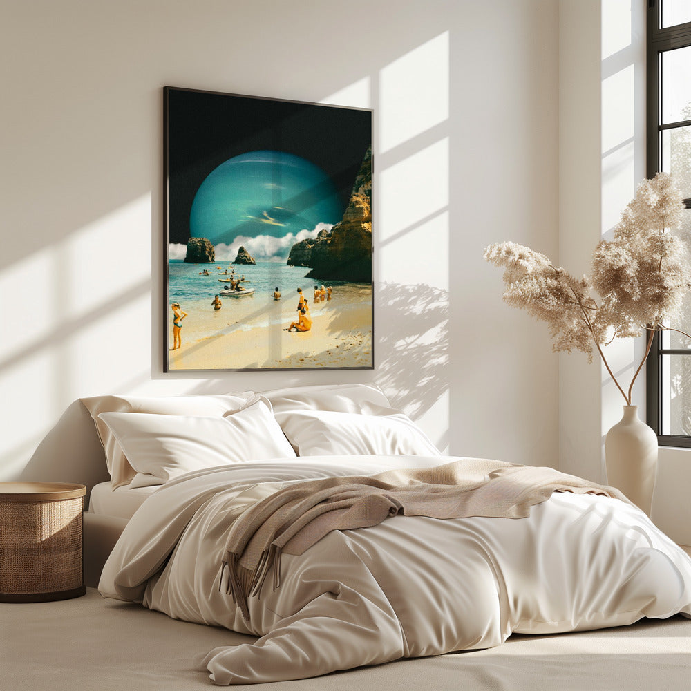 Weltraumstrand | Poster