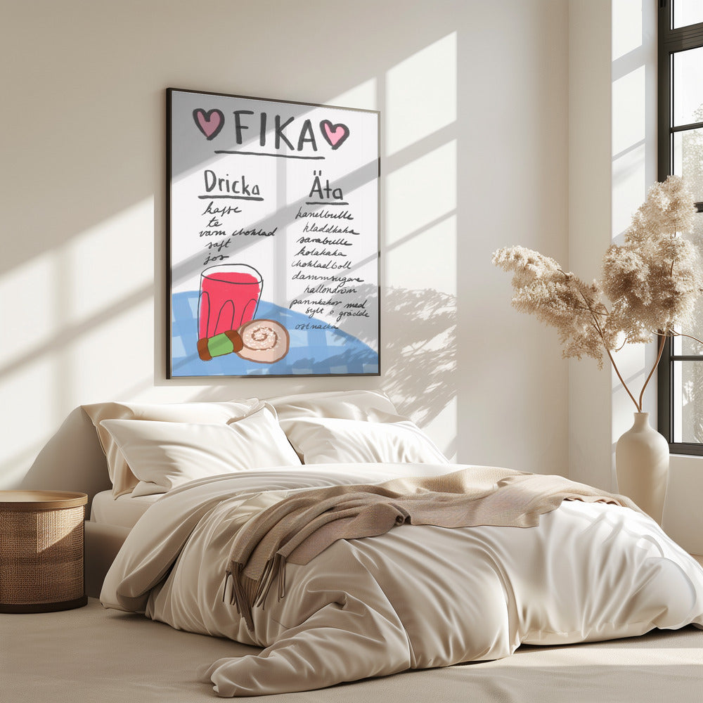 Schwedische Fika-Leckereien | Poster