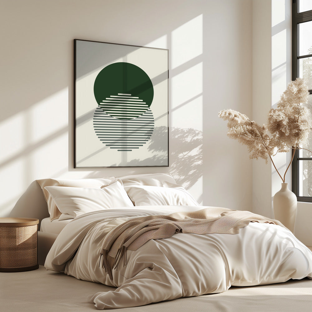 Minimale abstrakte Kreise II | Poster