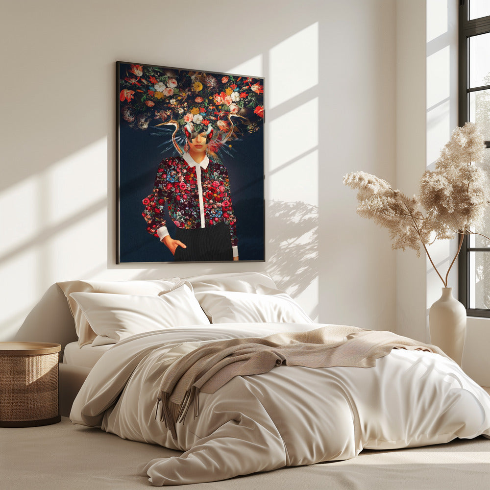 Dein Kopf war voller Farben ohne Namen | Poster