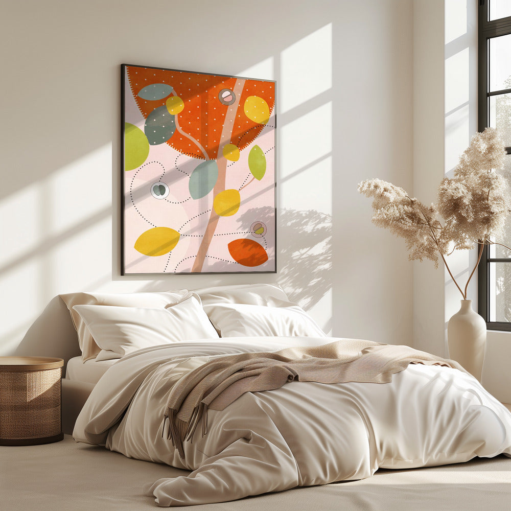 Freundliche Farben Hilma 5 | Poster