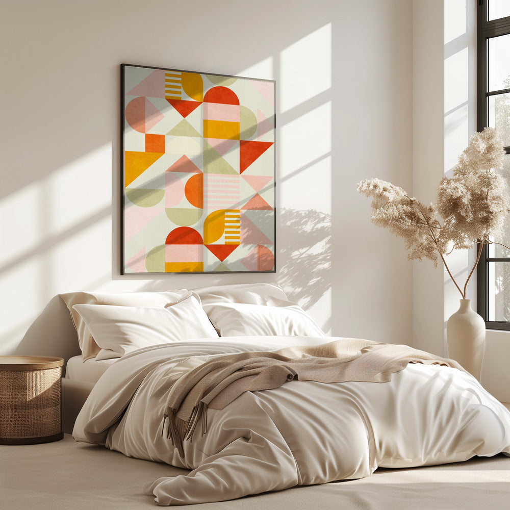 Bauhaus Fun Pastell | Poster