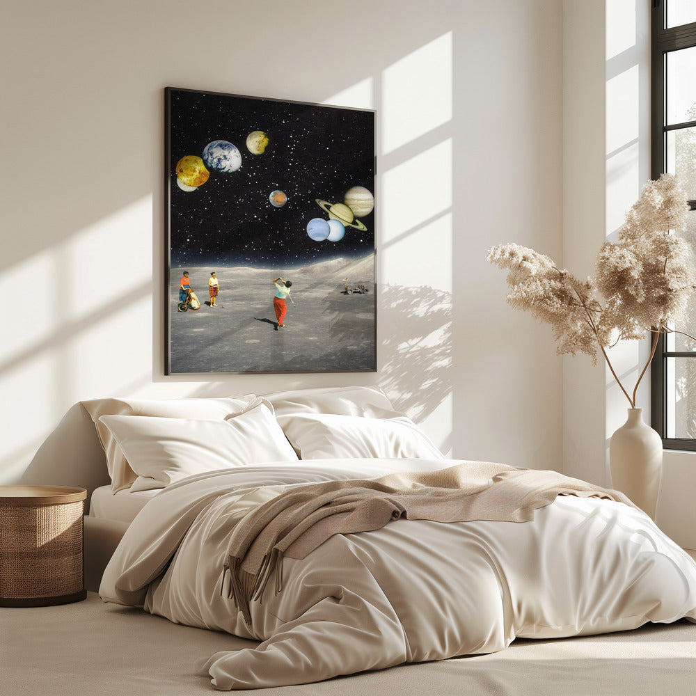 Weltraumgolf | Poster