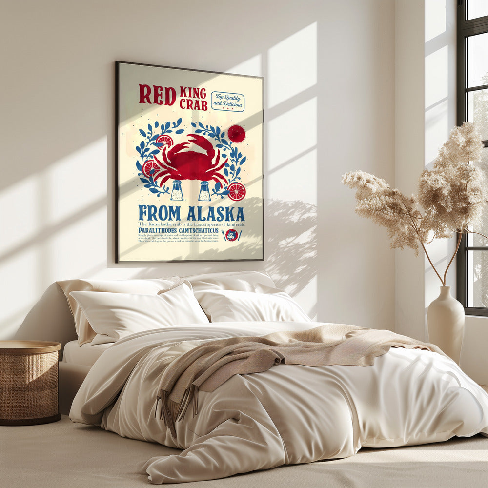 Krabbenküchendruck | Poster