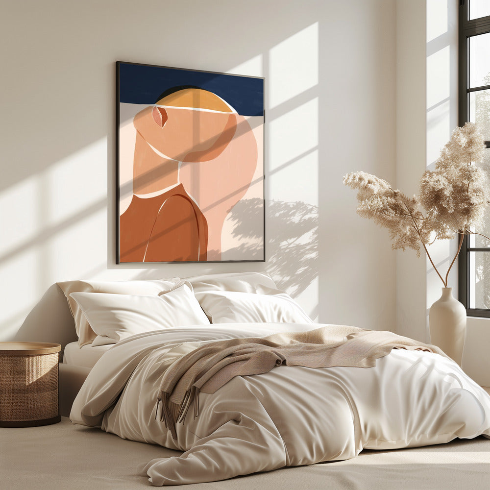 Halbes Gesicht, halbe Sonne | Poster