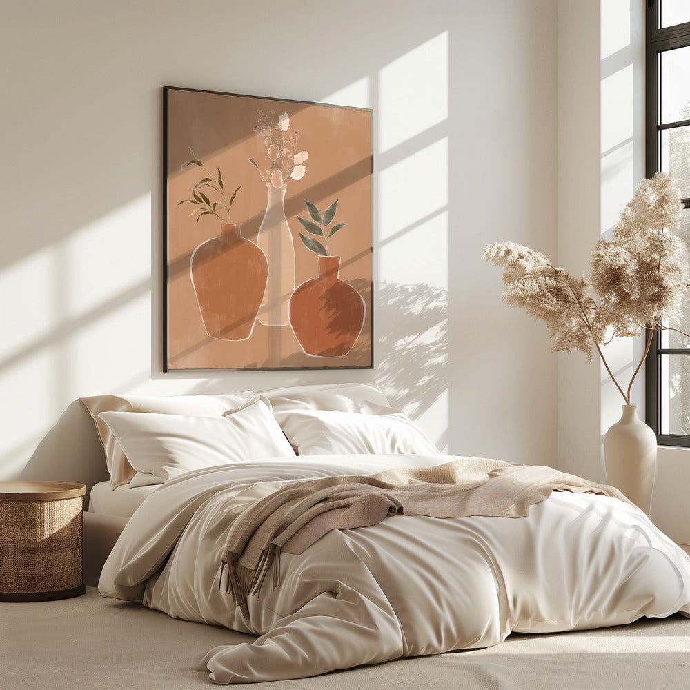 Blumenvasen-Set | Poster