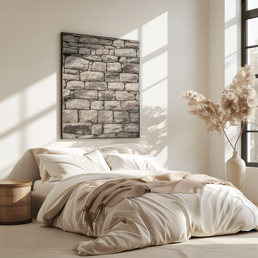 Serene Stonework | Poster