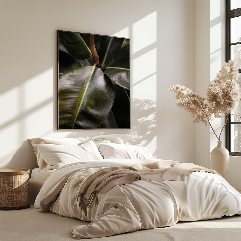 Glänzende Blätter-Eleganz | Poster