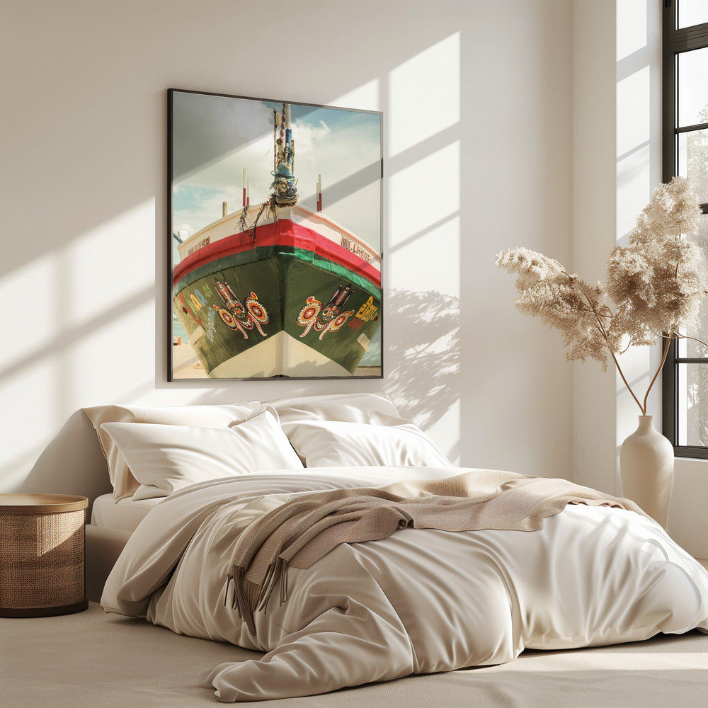 Lebendige Schiffsfront | Poster