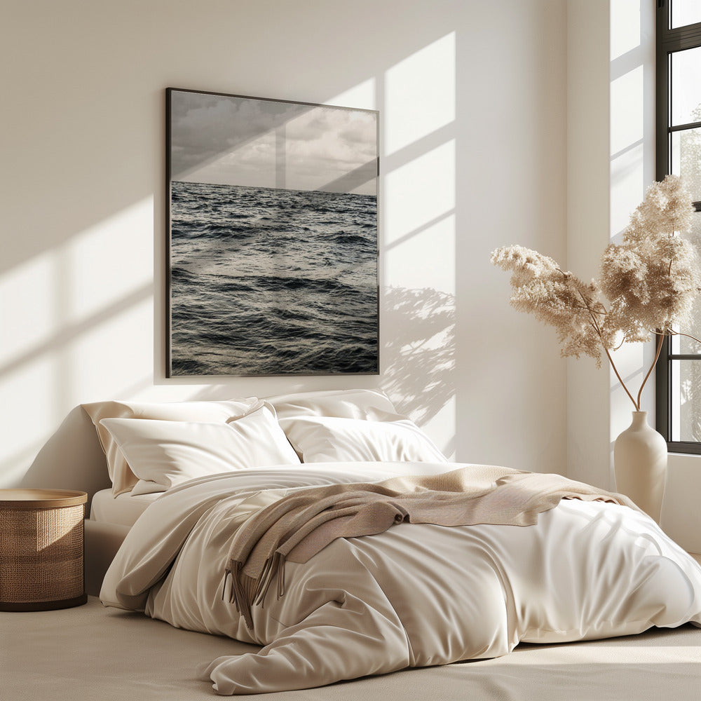 Endlose Horizontwellen | Poster