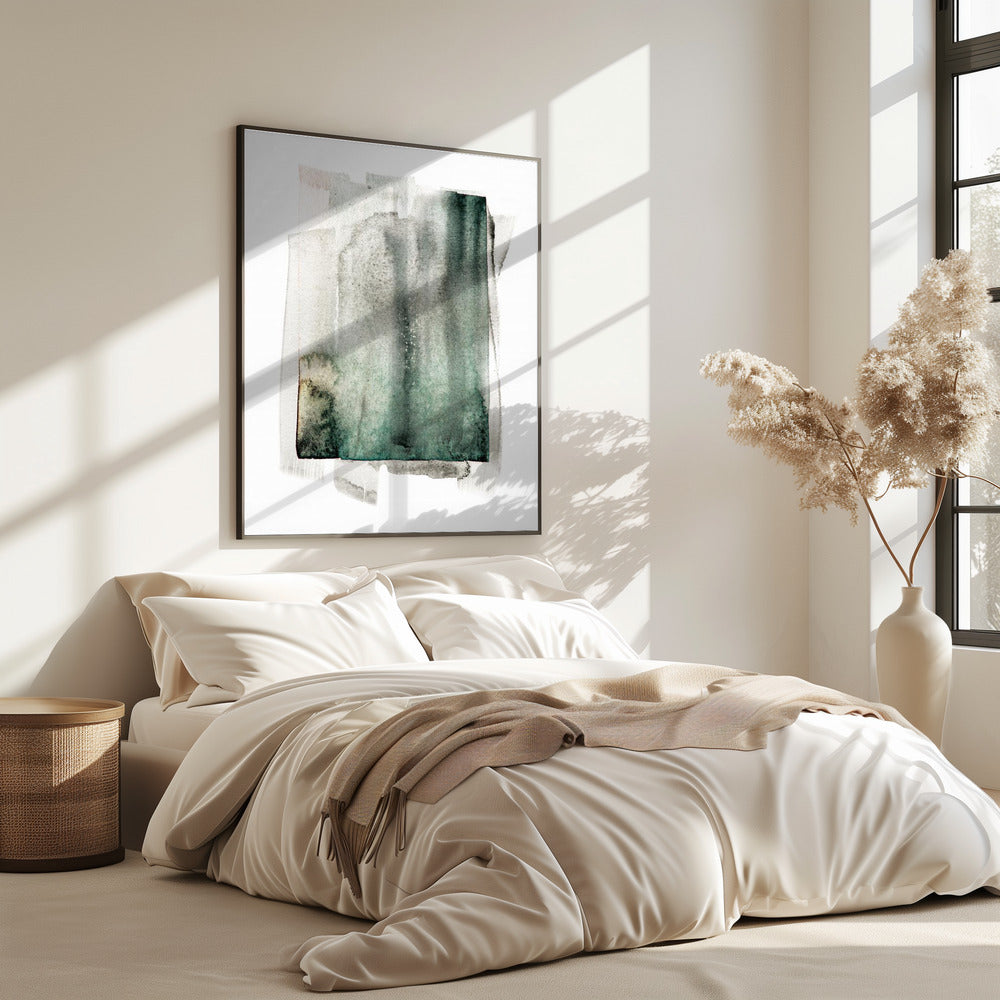 Abstraktes Aquarellgemälde | Poster