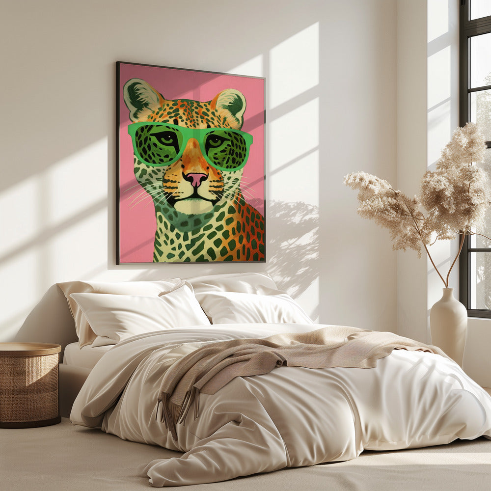 Cool Cat Portrait | Poster