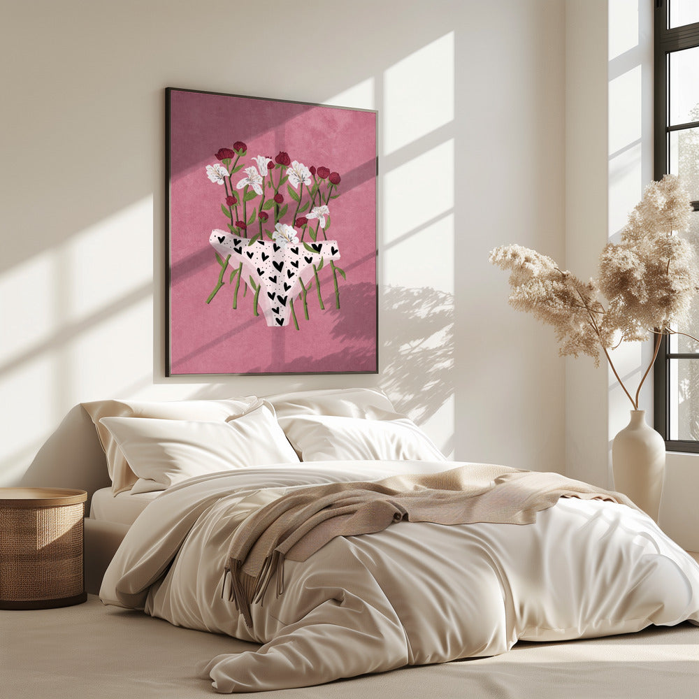 Blühender Slip | Poster