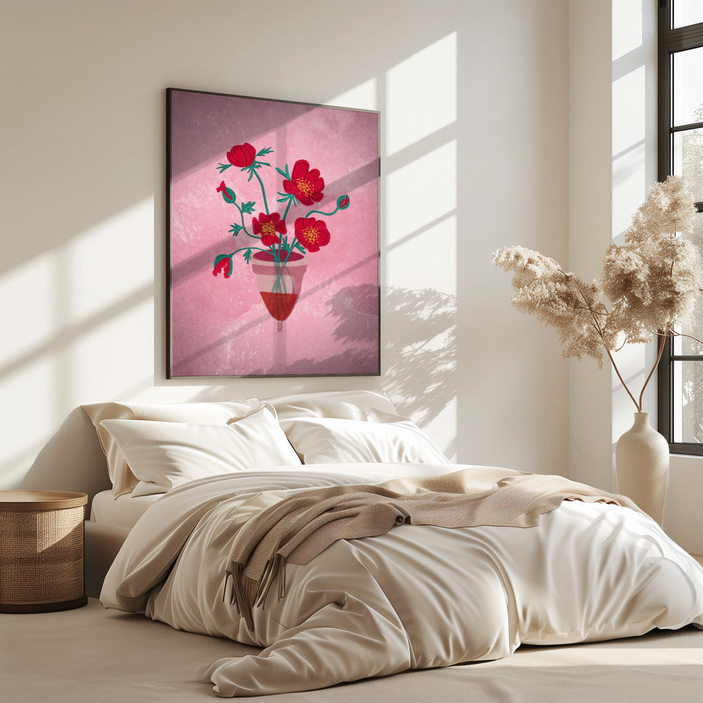 Tasse Blumen | Poster