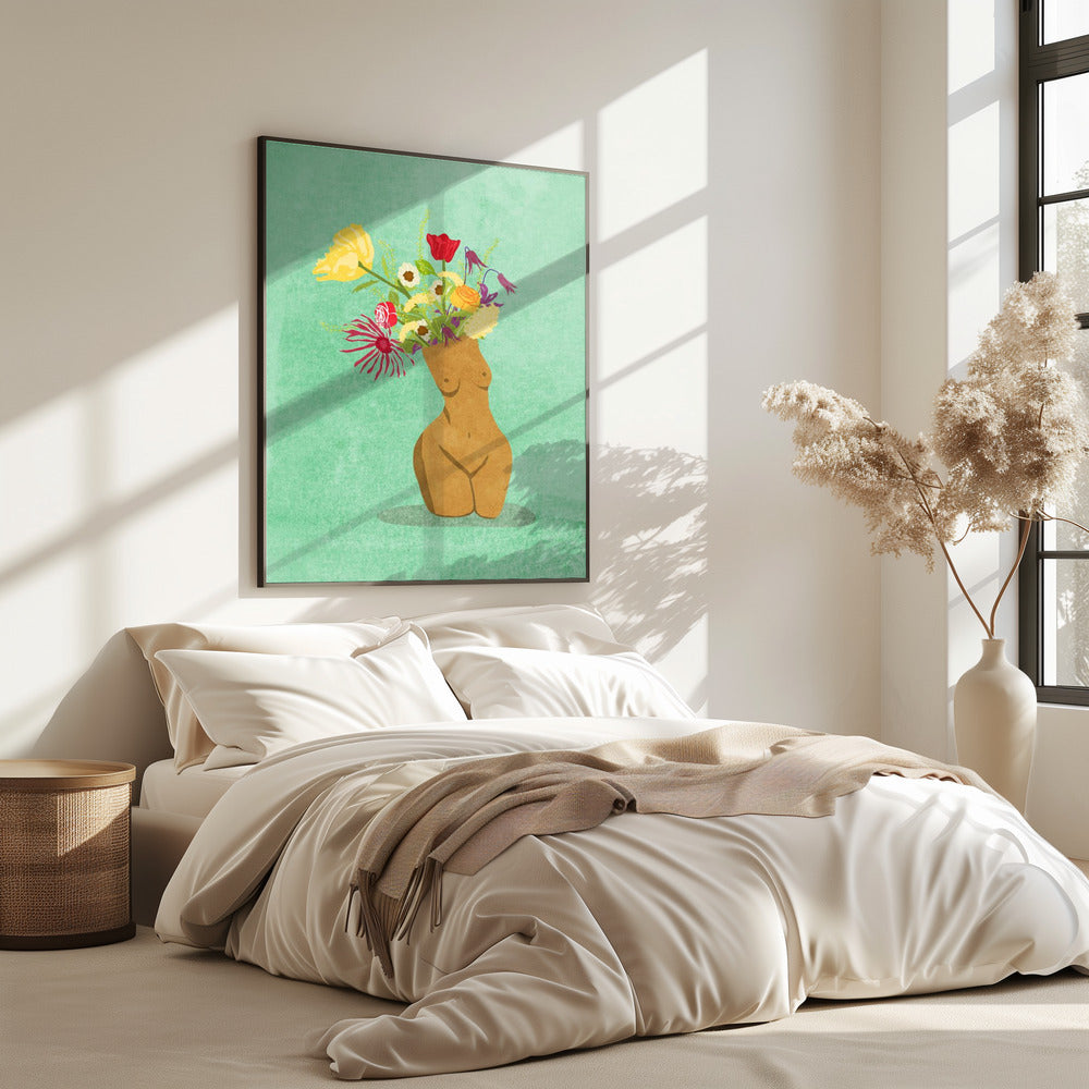 Ich bin eine Wildblume | Poster