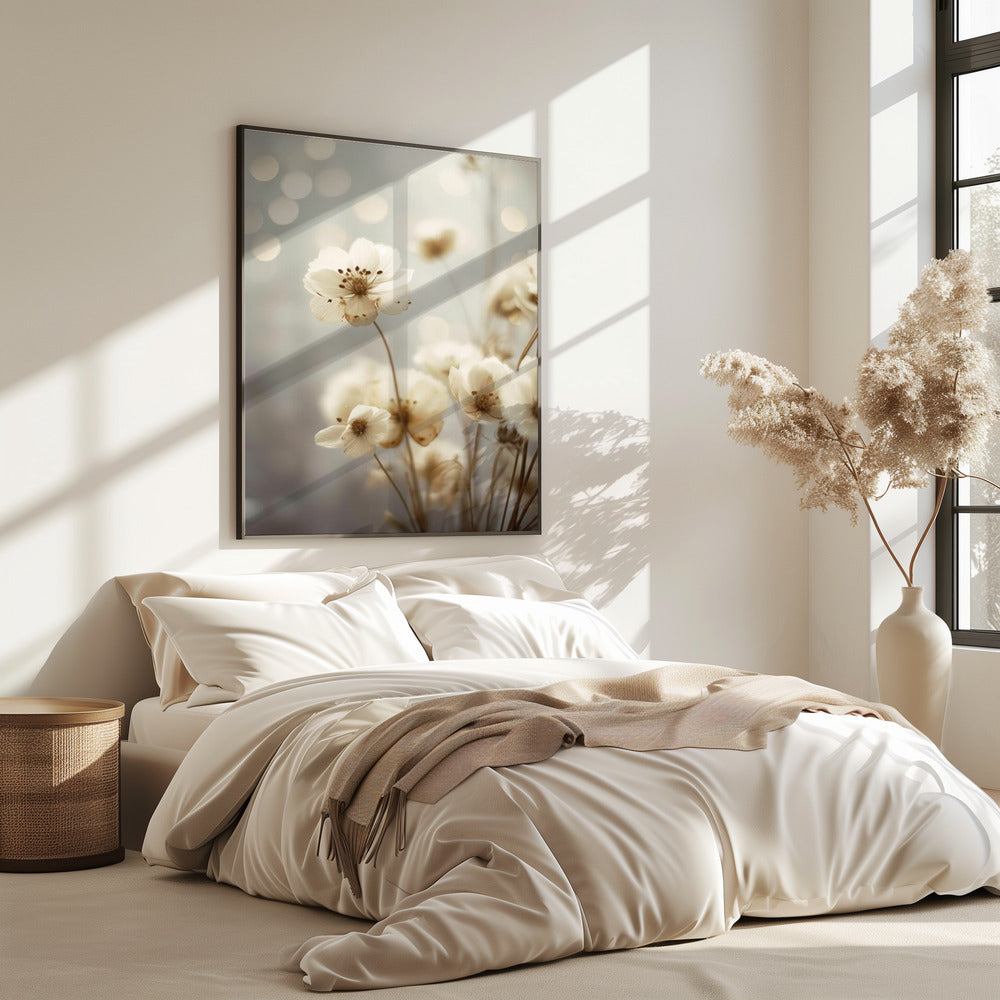 Blütenblätter in sanftem Licht | Poster