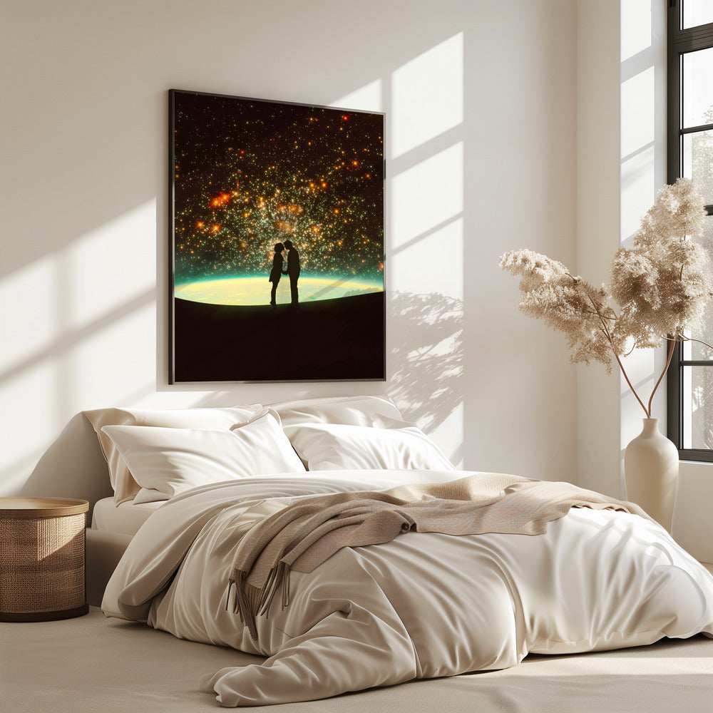 Ein kosmischer Kuss | Poster
