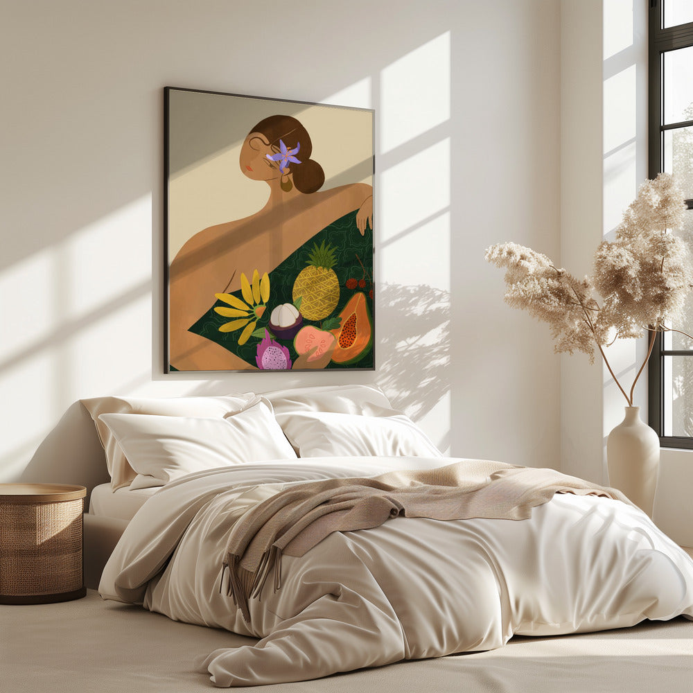 Obstverkäufer | Poster