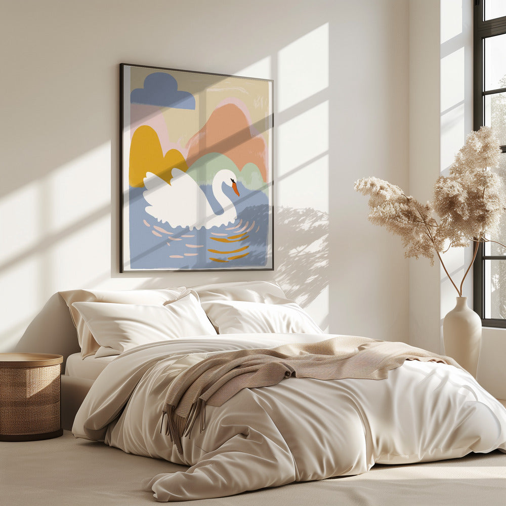 Schwanentraumlandschaft | Poster