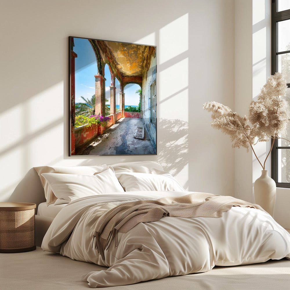 Tropischer Balkon | Poster