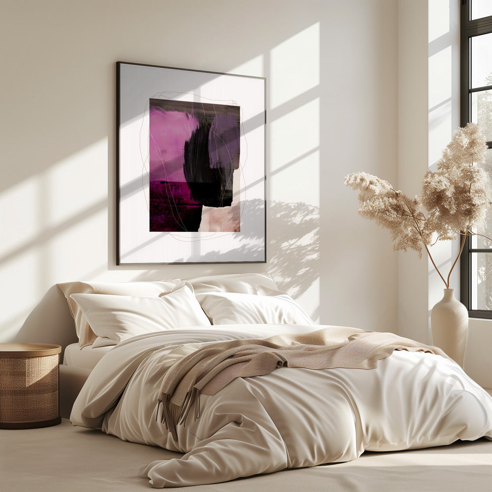 Abstract Brush Strokes 77 | Poster