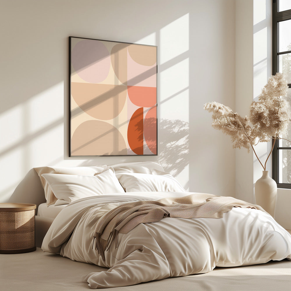 Mid Century Pastel 16 | Poster