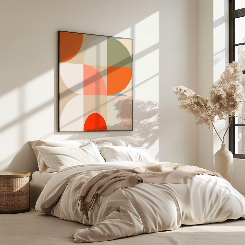 Mid Century Pastel 12 | Poster